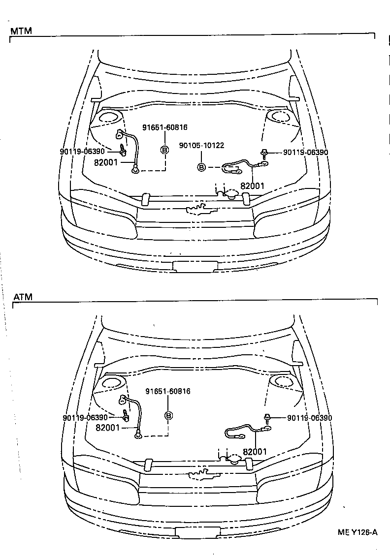  TERCEL |  WIRING CLAMP