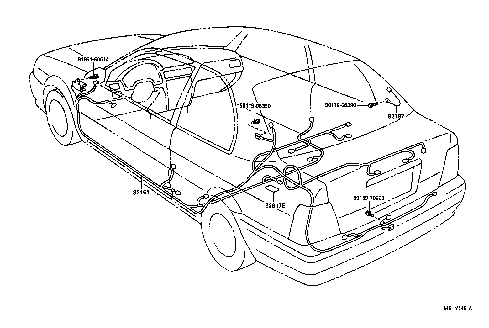  TERCEL |  WIRING CLAMP