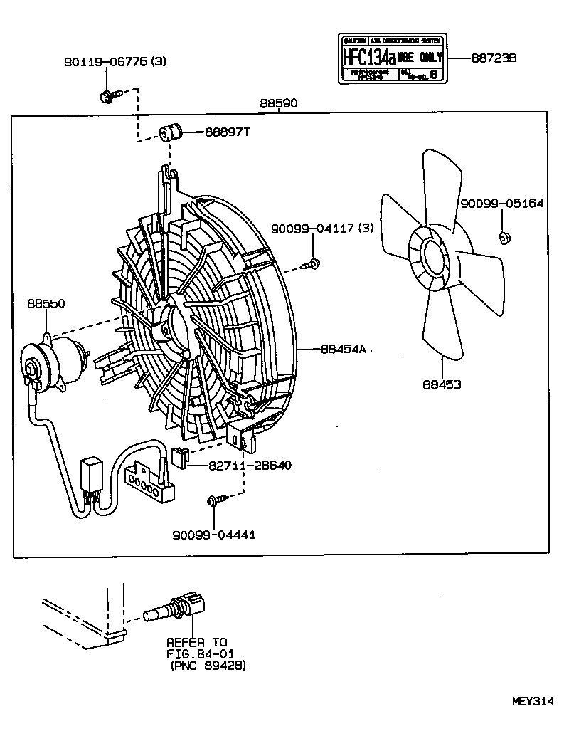  LS400 |  HEATING AIR CONDITIONING COOLER PIPING