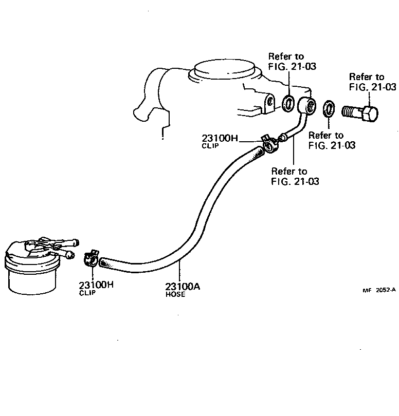  PICKUP |  FUEL PIPE CLAMP