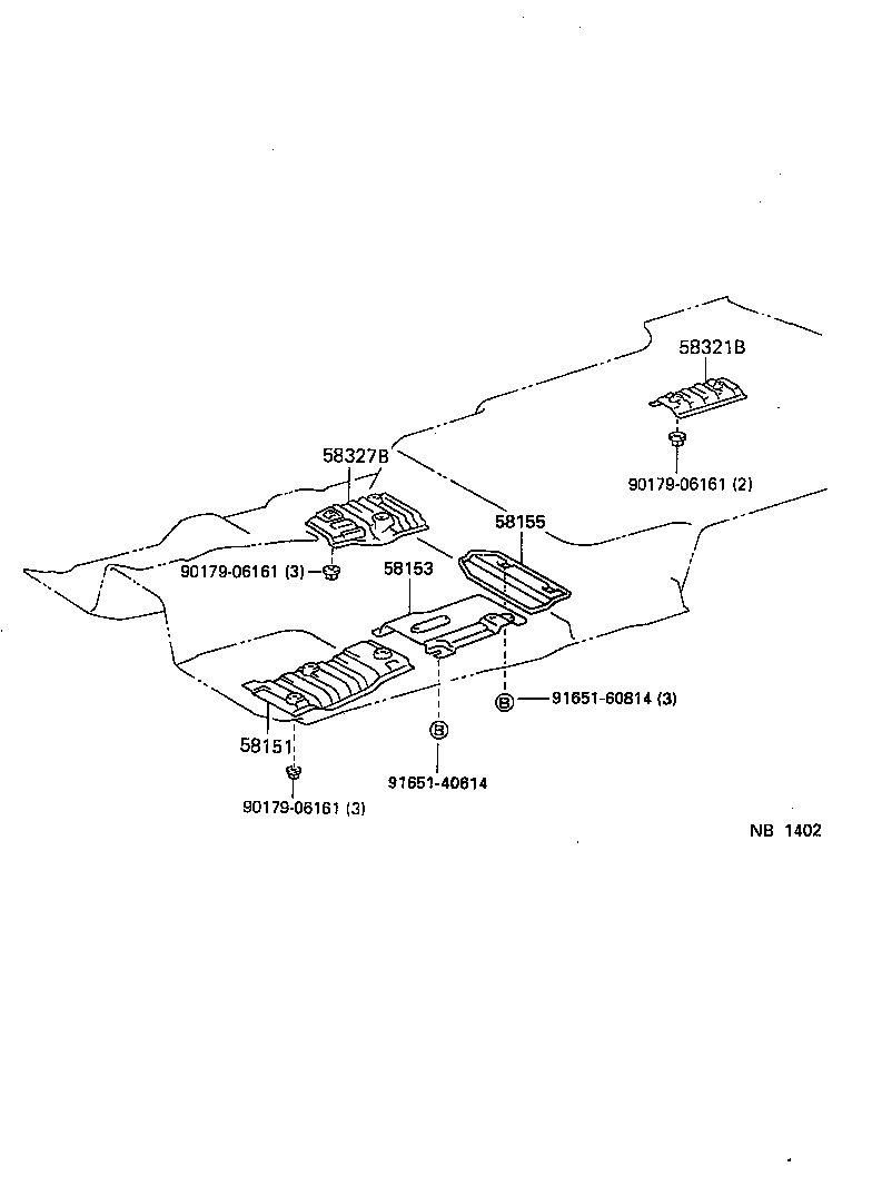  LX450 |  FLOOR INSULATOR