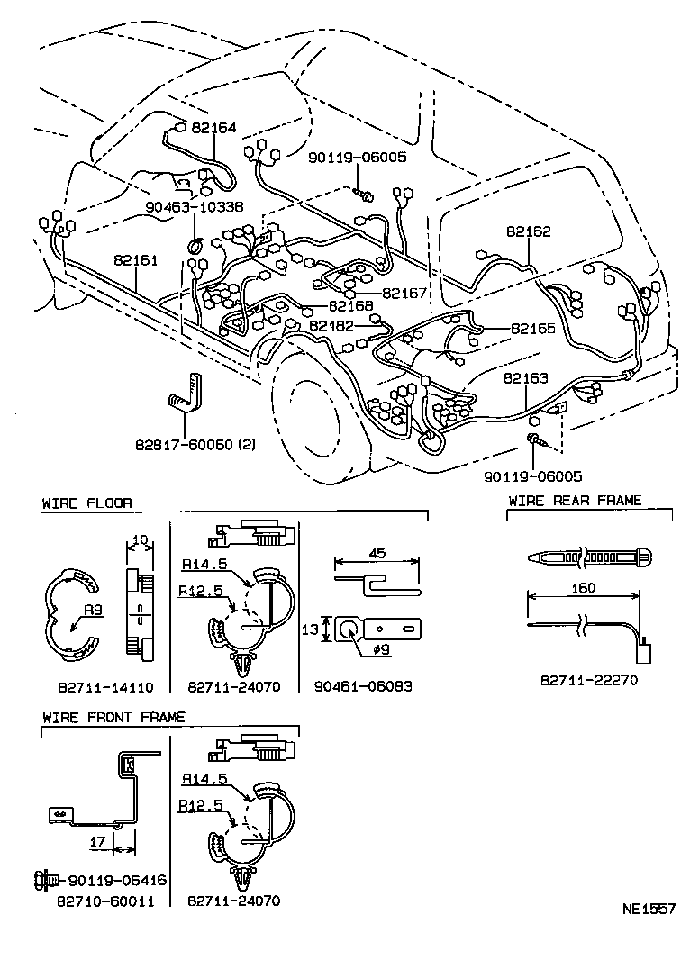  LX450 |  WIRING CLAMP
