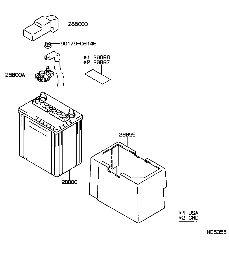  CRESSIDA |  BATTERY BATTERY CABLE