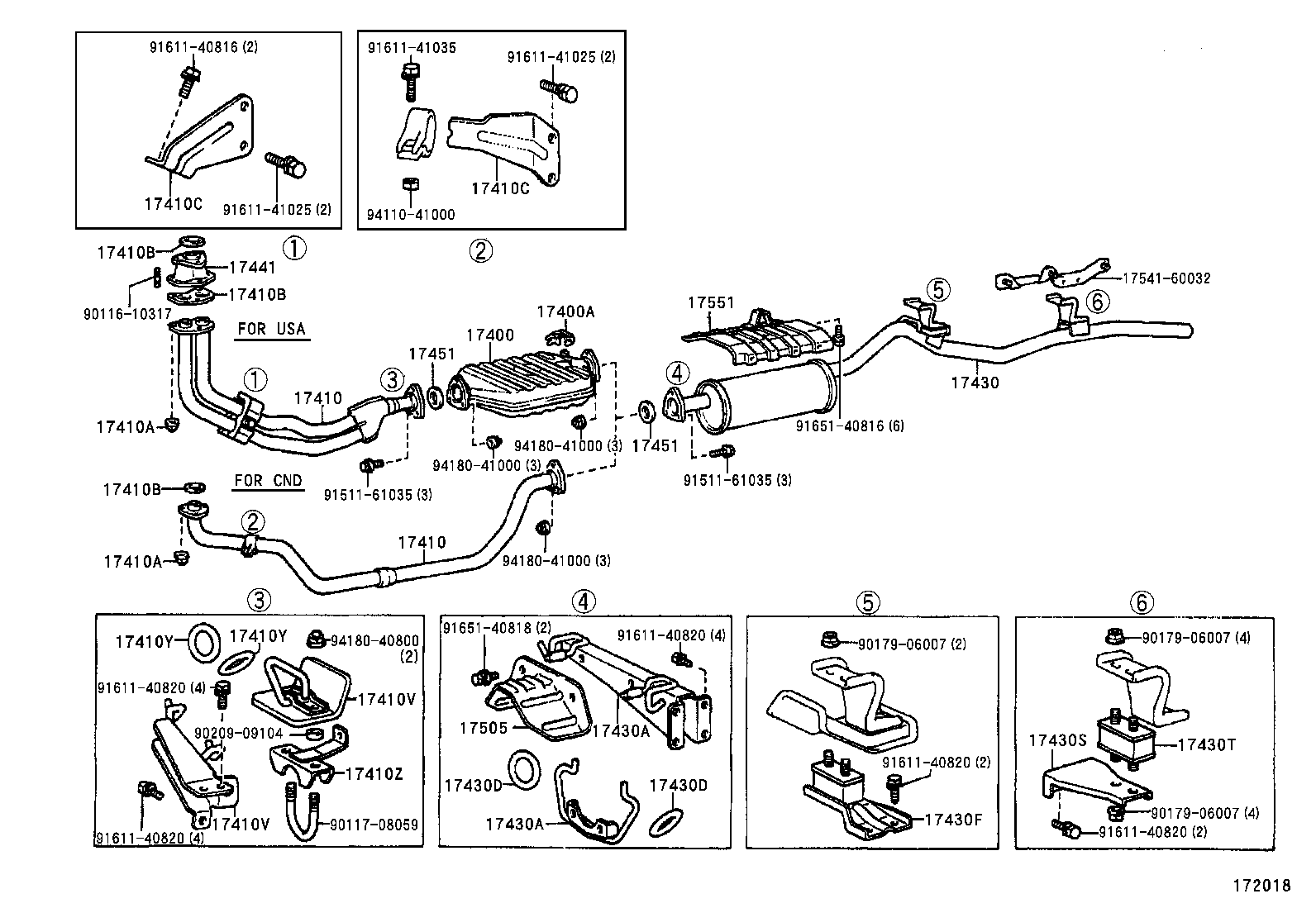  LAND CRUISER 40 55 |  EXHAUST PIPE