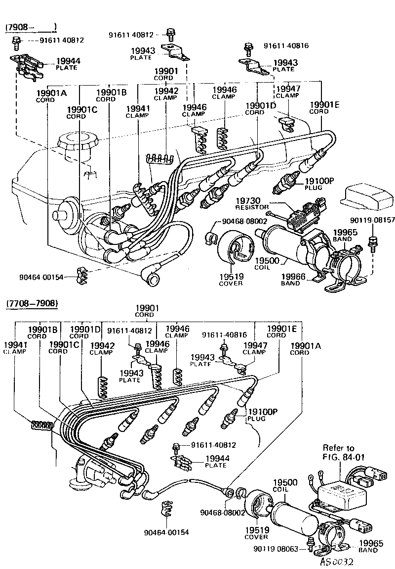  CELICA |  IGNITION COIL SPARK PLUG