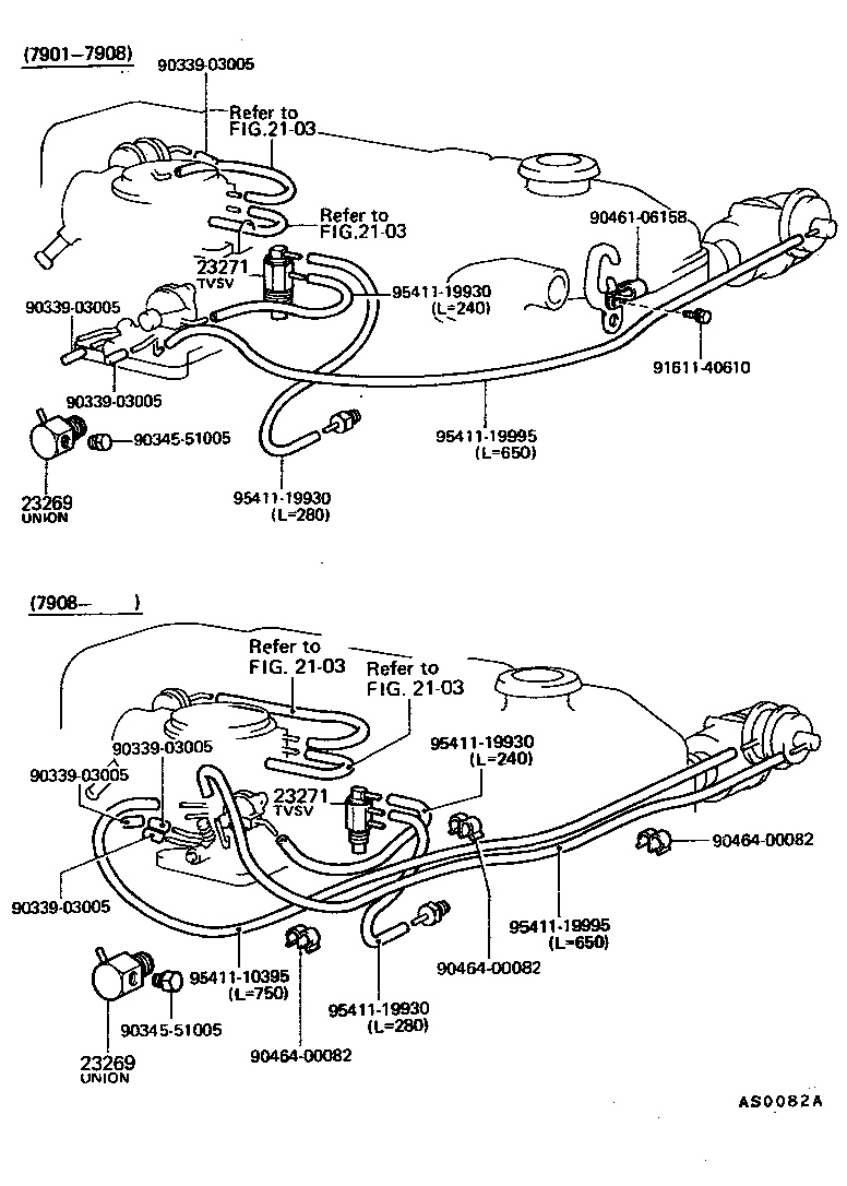  PICKUP |  VACUUM PIPING