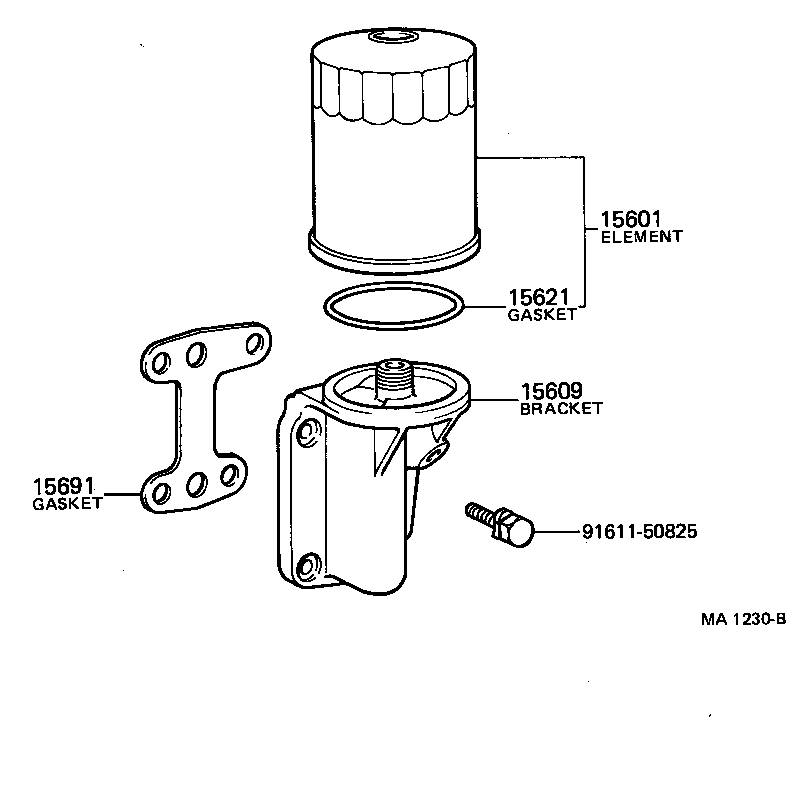  LAND CRUISER 40 55 |  OIL FILTER