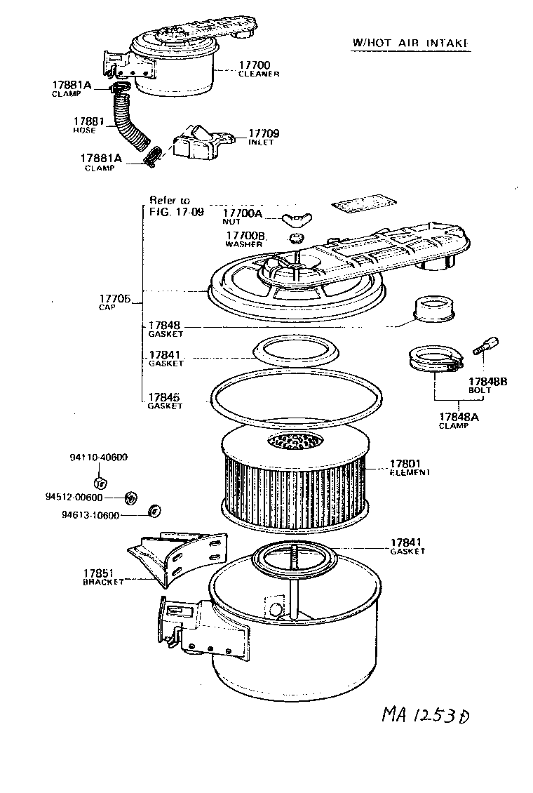  LAND CRUISER 40 55 |  AIR CLEANER