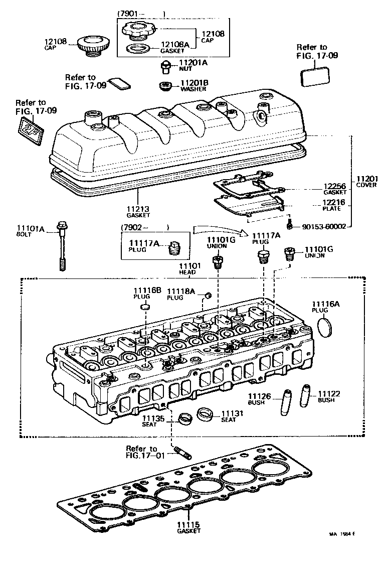  LAND CRUISER 40 55 |  CYLINDER HEAD