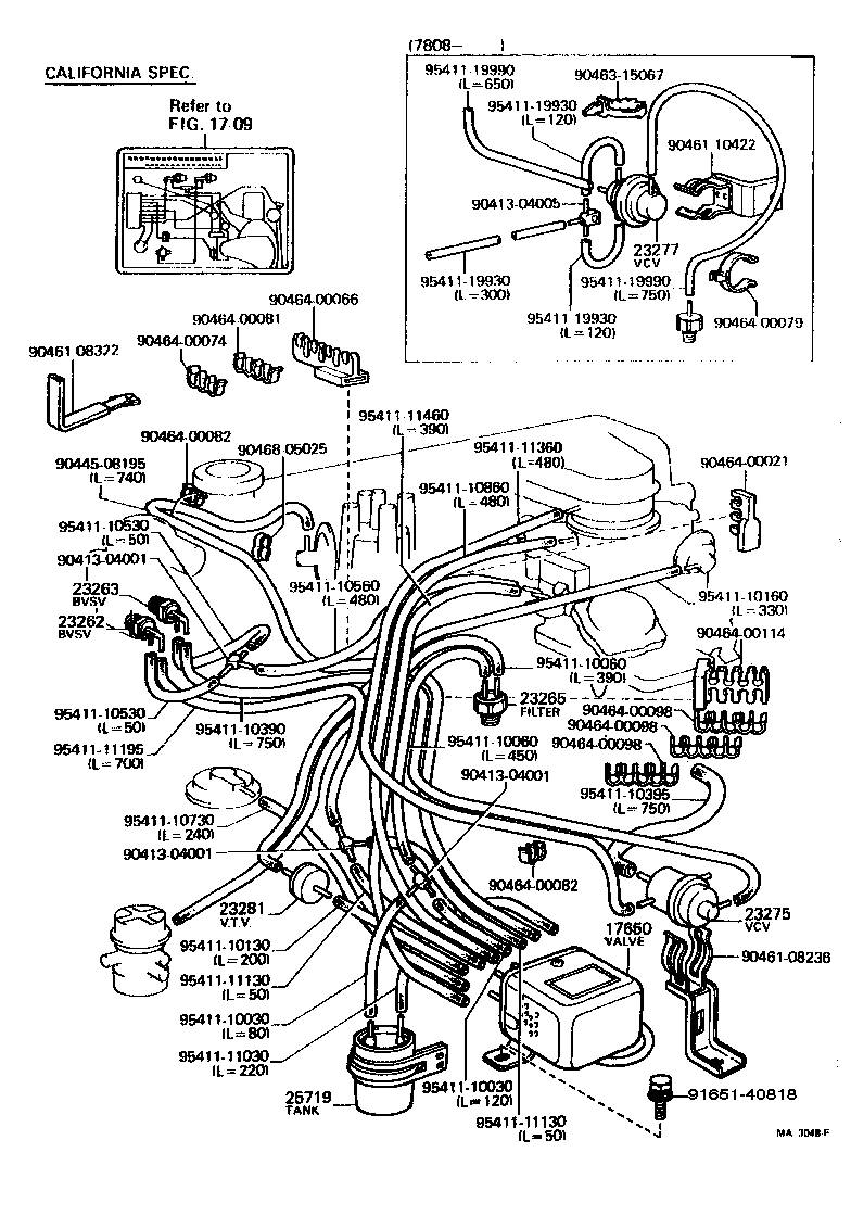  LAND CRUISER 40 55 |  VACUUM PIPING