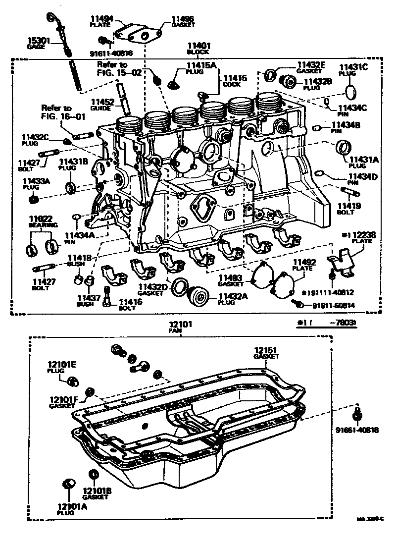  CRESSIDA |  CYLINDER BLOCK