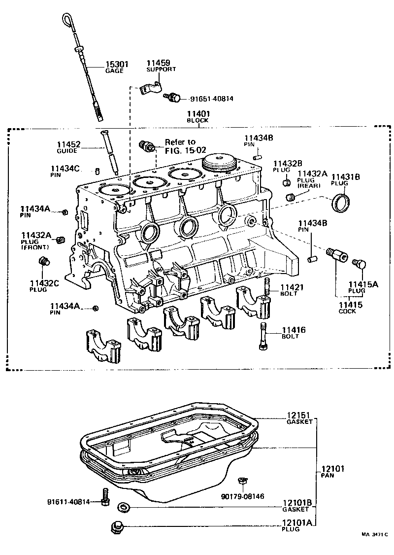  CELICA |  CYLINDER BLOCK