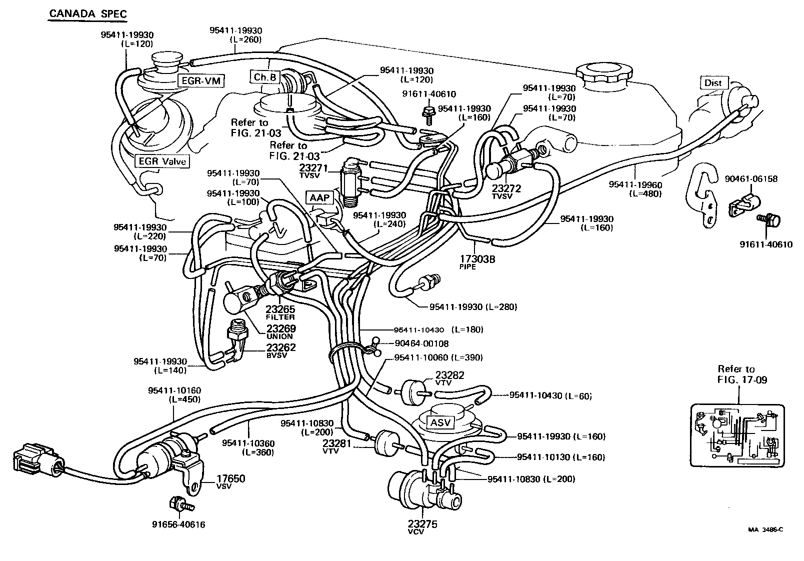  CELICA |  VACUUM PIPING