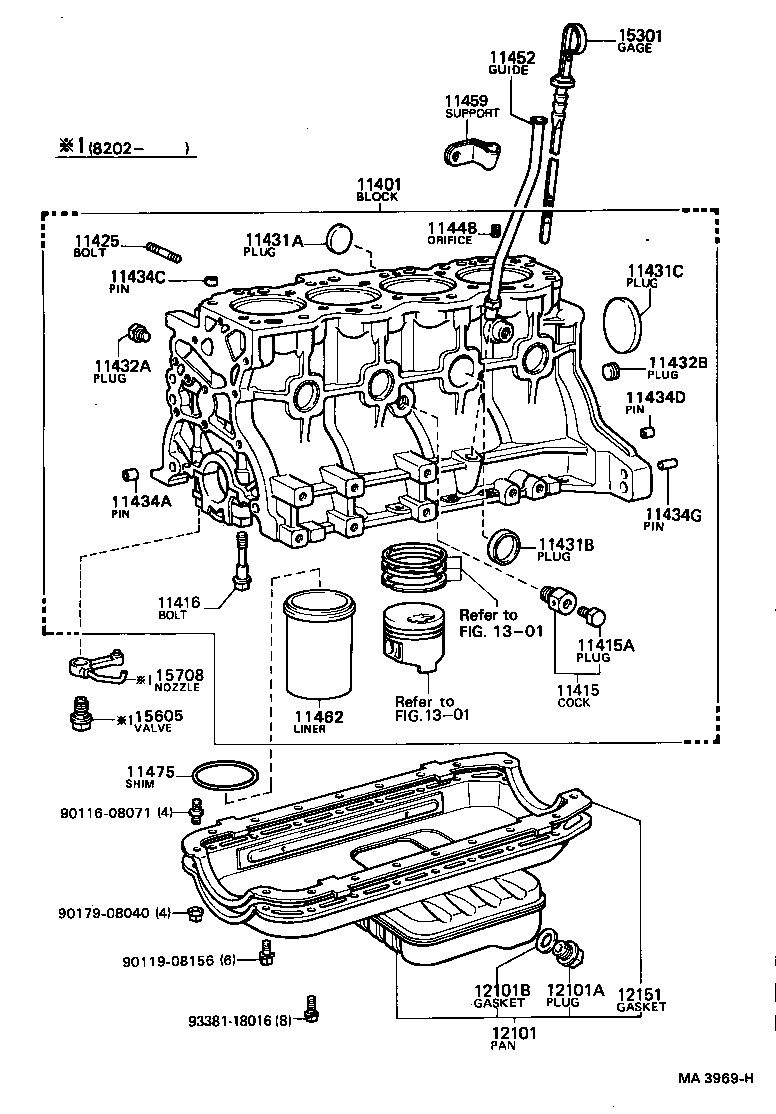  PICKUP |  CYLINDER BLOCK