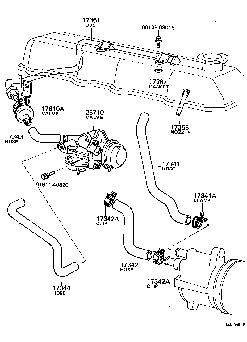  PICKUP |  MANIFOLD AIR INJECTION SYSTEM
