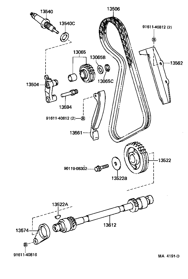  CRESSIDA |  TIMING CHAIN