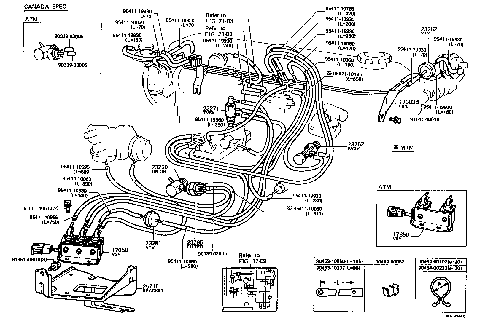 CELICA |  VACUUM PIPING