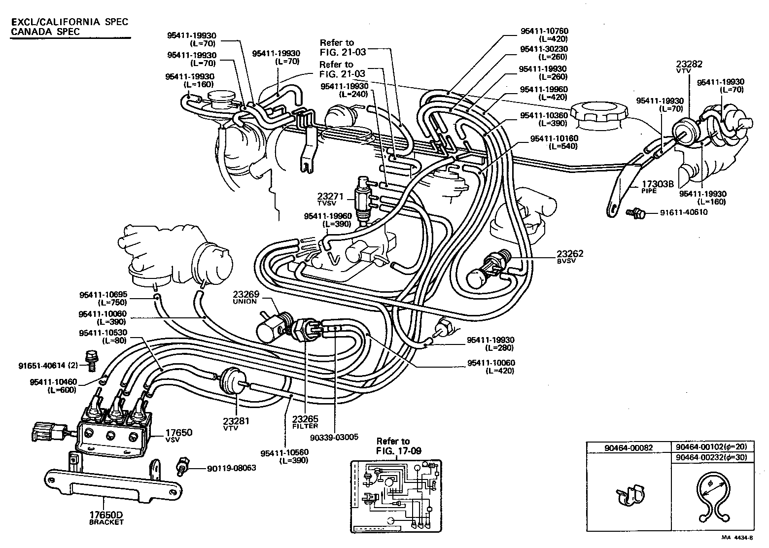  PICKUP |  VACUUM PIPING