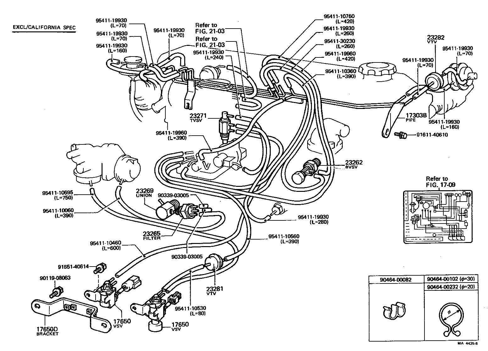  PICKUP |  VACUUM PIPING