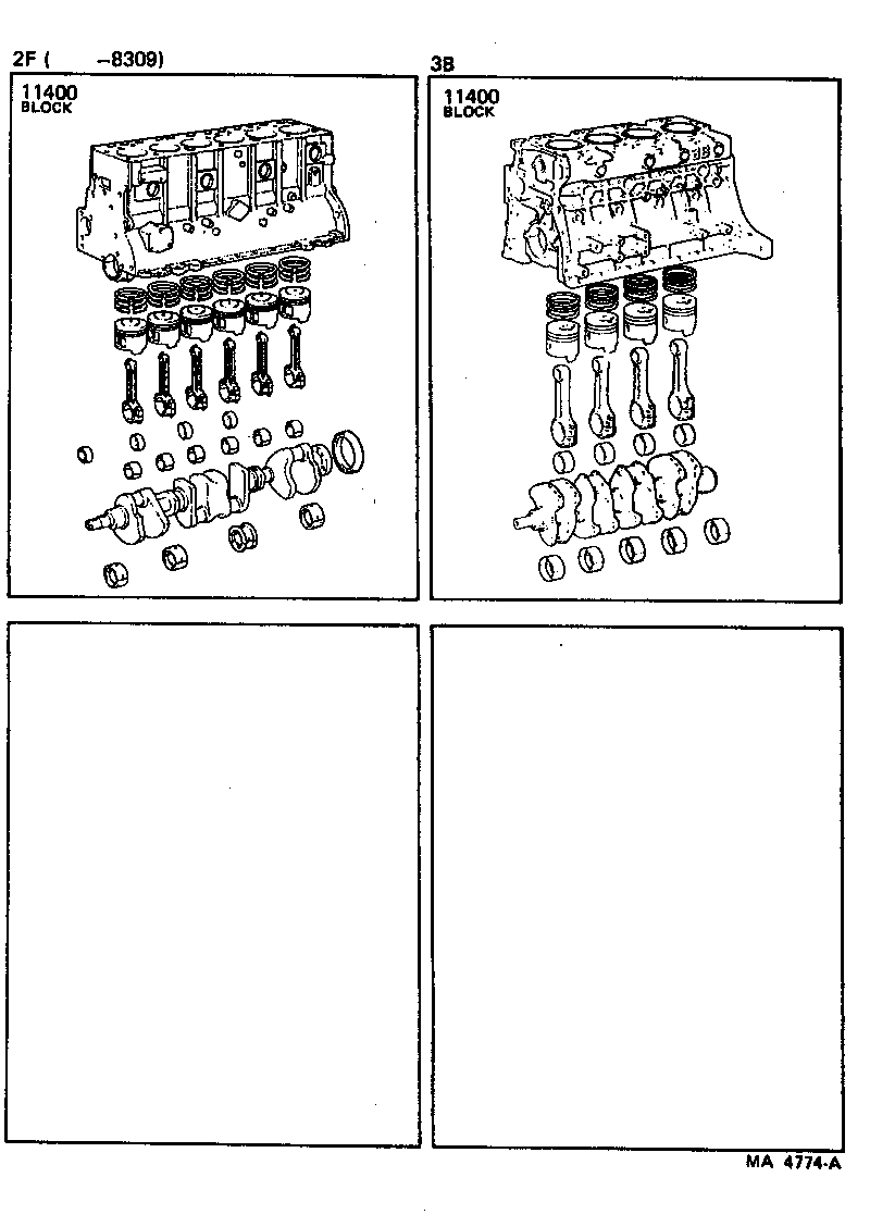  LAND CRUISER 40 |  SHORT BLOCK ASSEMBLY