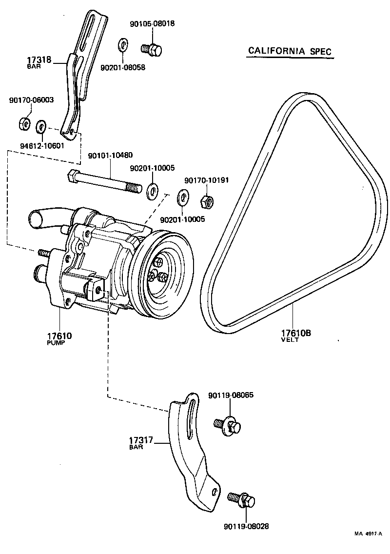  TERCEL |  AIR PUMP