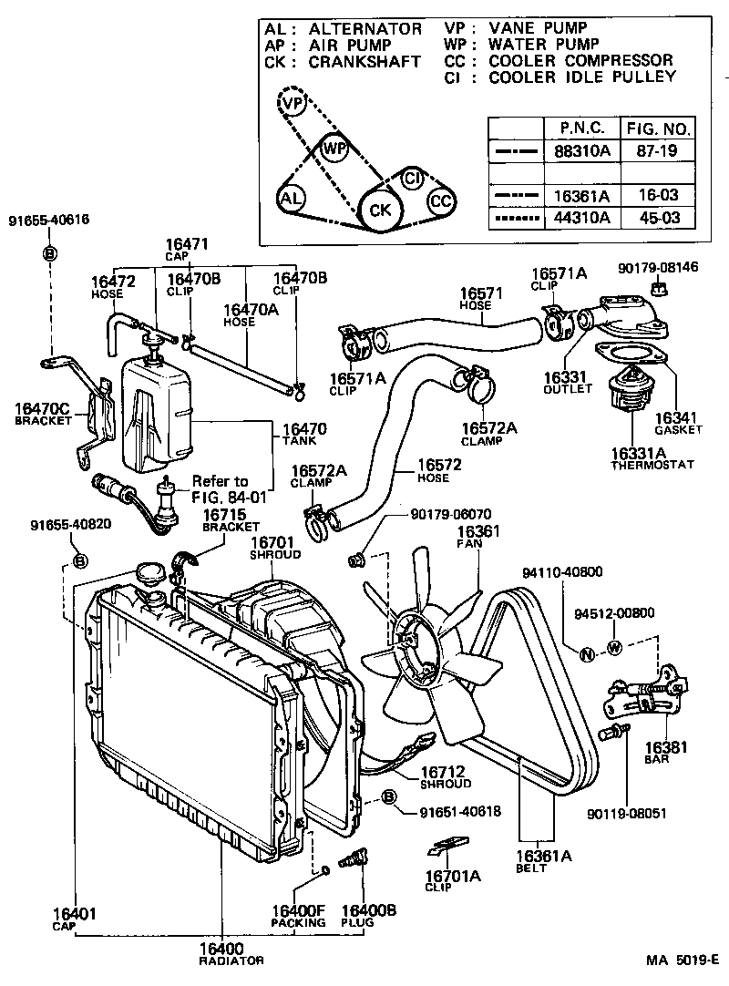  CRESSIDA |  RADIATOR WATER OUTLET