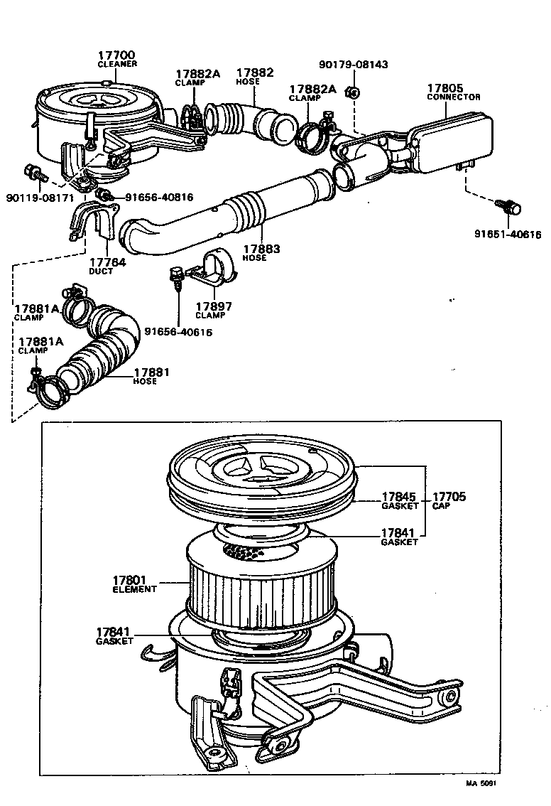  PICKUP |  AIR CLEANER