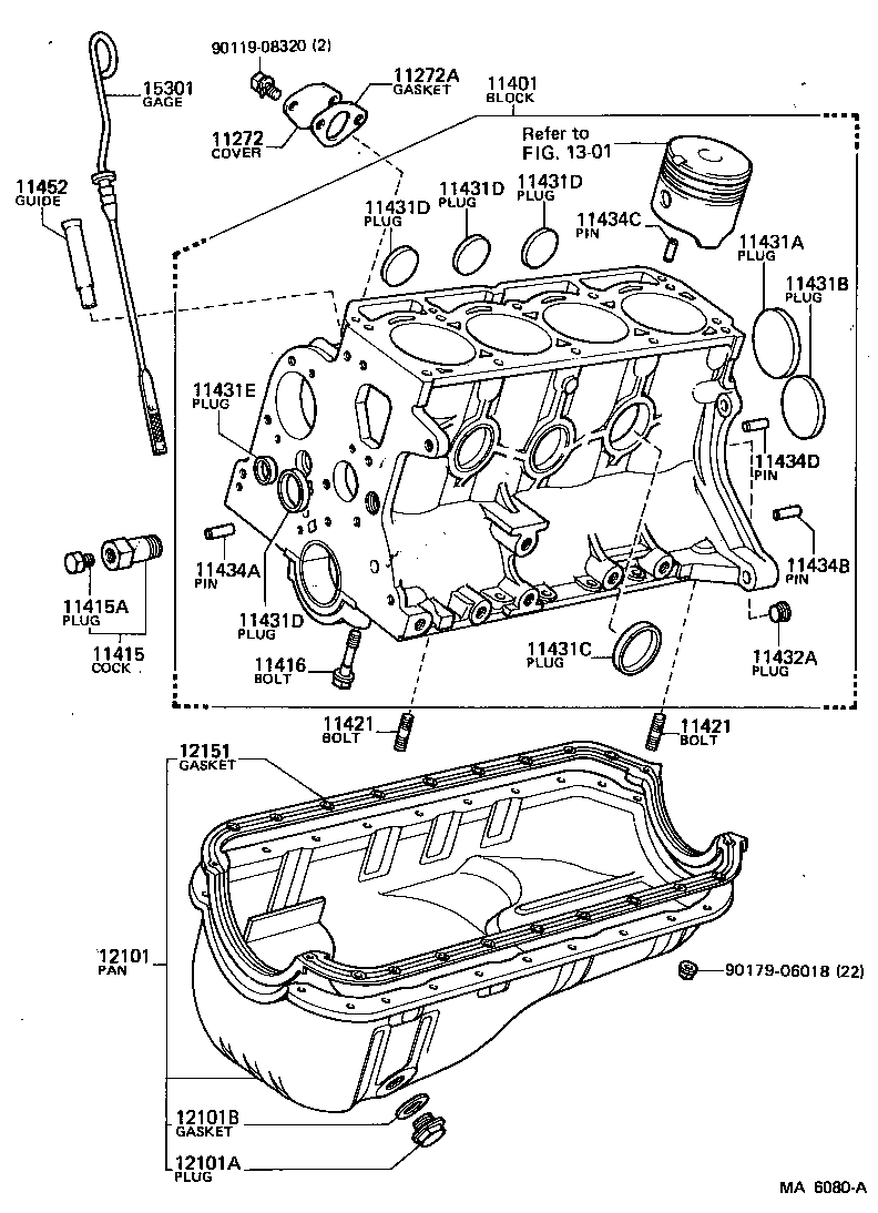  STARLET |  CYLINDER BLOCK