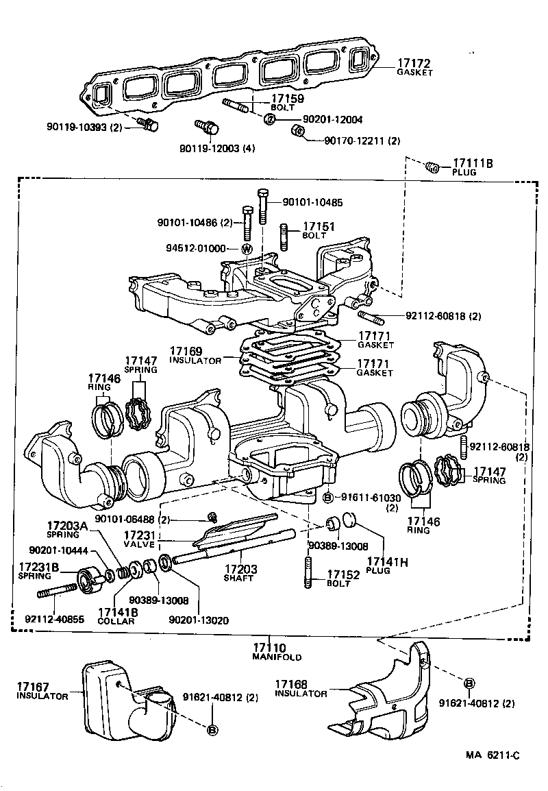  LAND CRUISER 60 |  MANIFOLD