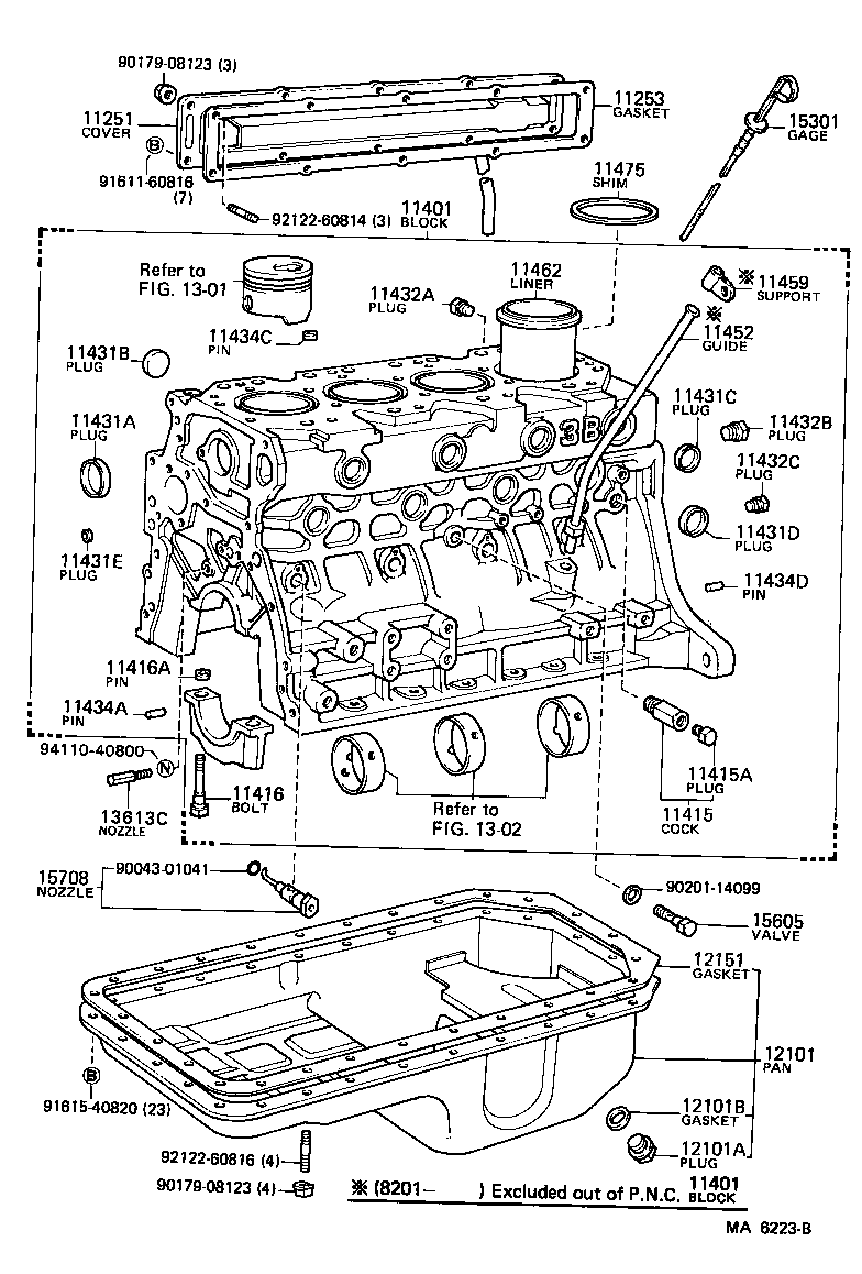  LAND CRUISER 60 |  CYLINDER BLOCK