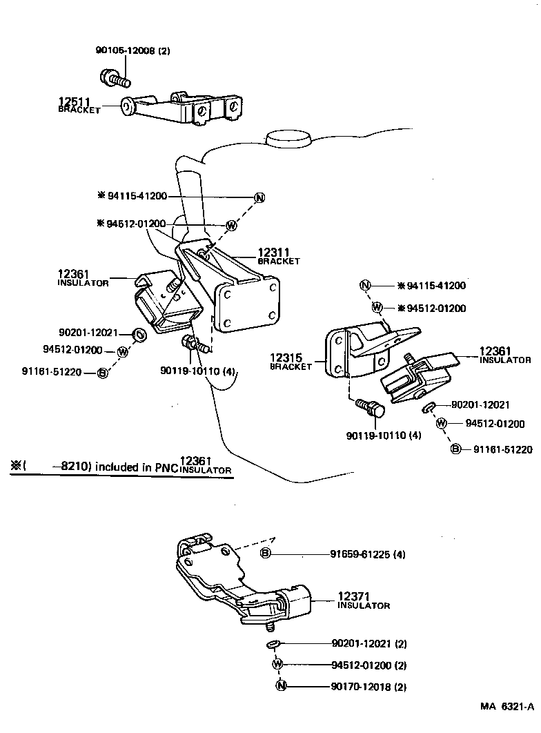  LAND CRUISER 60 |  MOUNTING