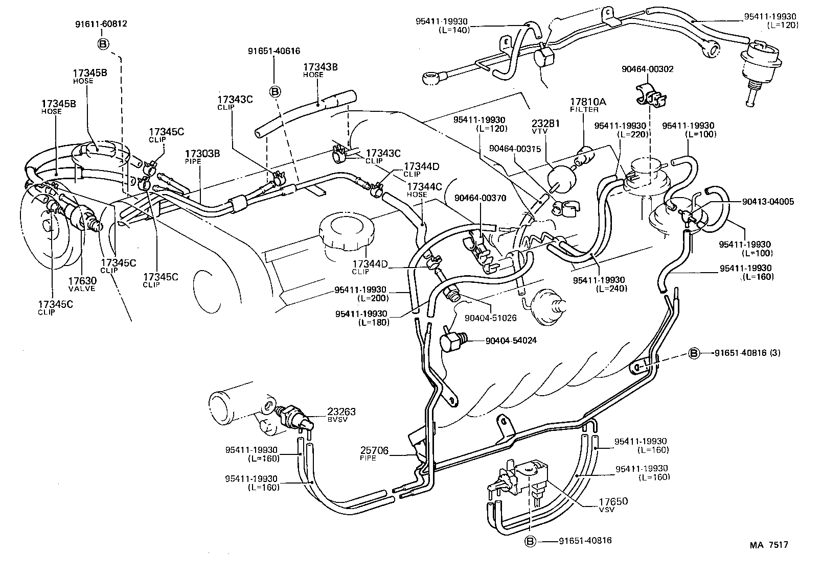  CELICA |  VACUUM PIPING