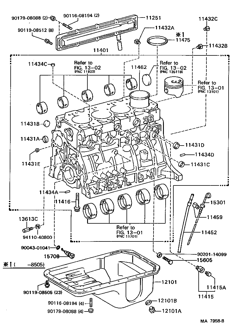  LAND CRUISER 60 |  CYLINDER BLOCK