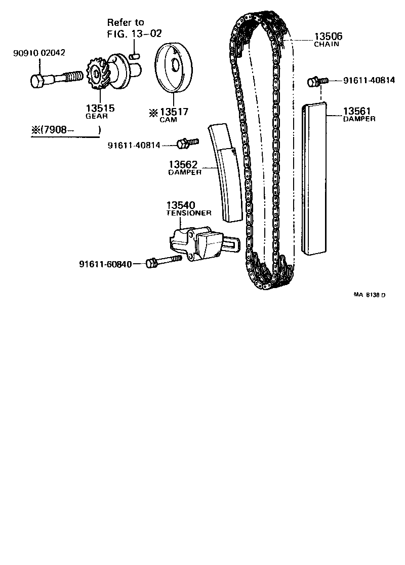  CELICA |  TIMING CHAIN