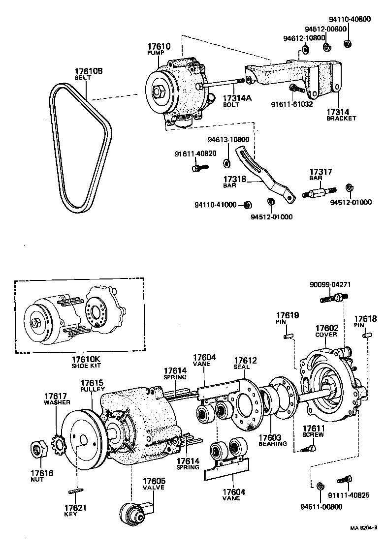  LAND CRUISER 40 55 |  AIR PUMP