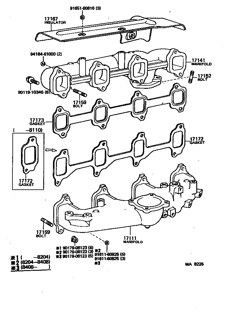  LAND CRUISER 40 |  MANIFOLD