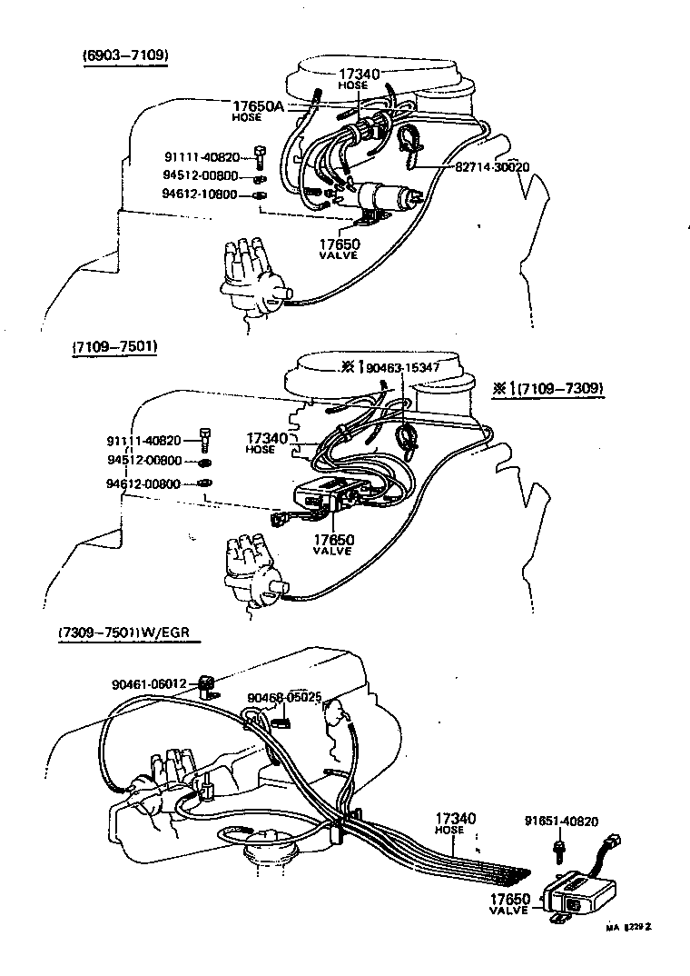  LAND CRUISER 40 55 |  VACUUM PIPING