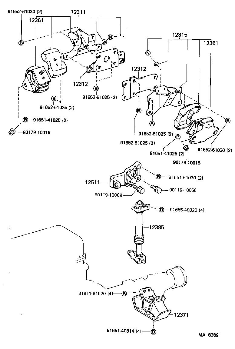  CELICA |  MOUNTING