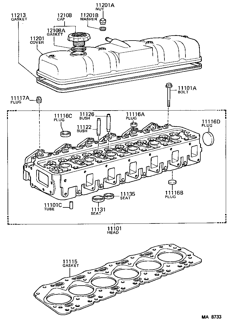  LAND CRUISER 60 |  CYLINDER HEAD