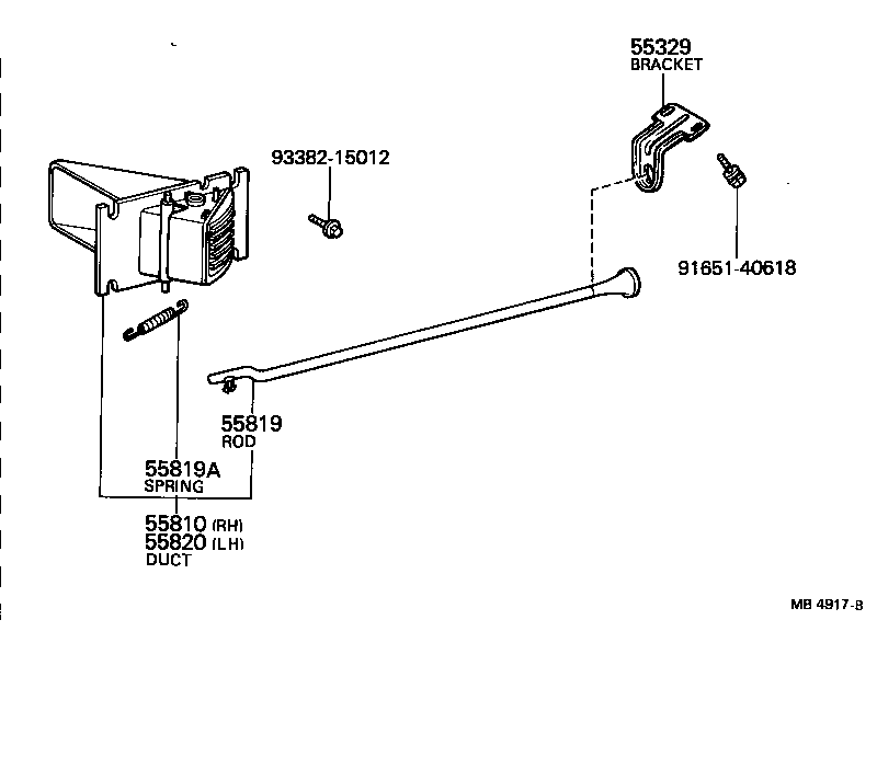  LAND CRUISER 40 55 |  FRONT VENTILATOR