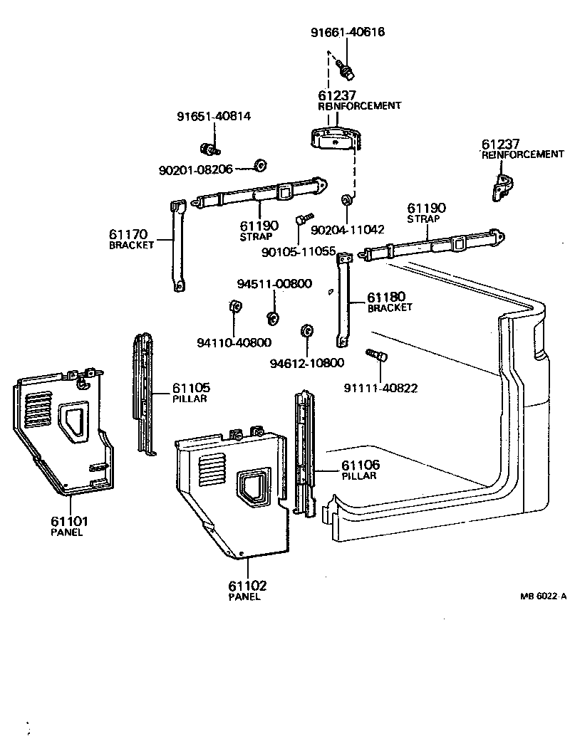  LAND CRUISER 40 55 |  SIDE MEMBER