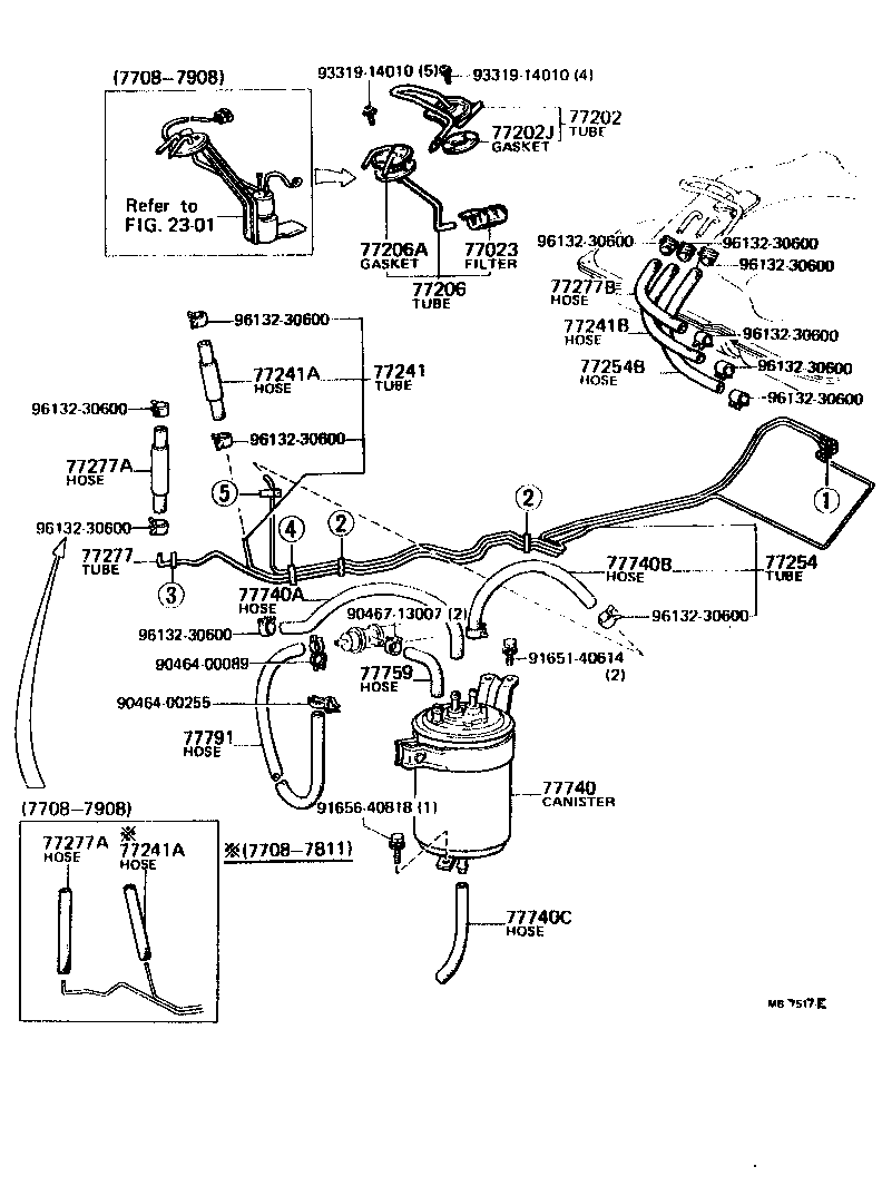  CELICA |  FUEL TANK TUBE