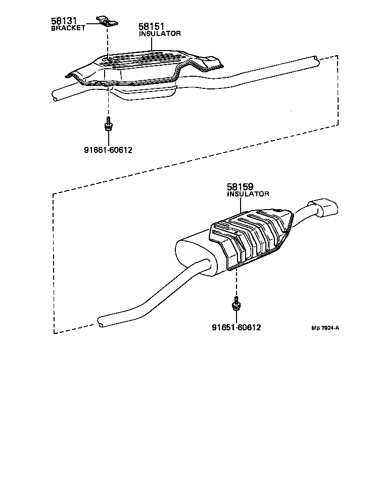  TERCEL |  FLOOR INSULATOR