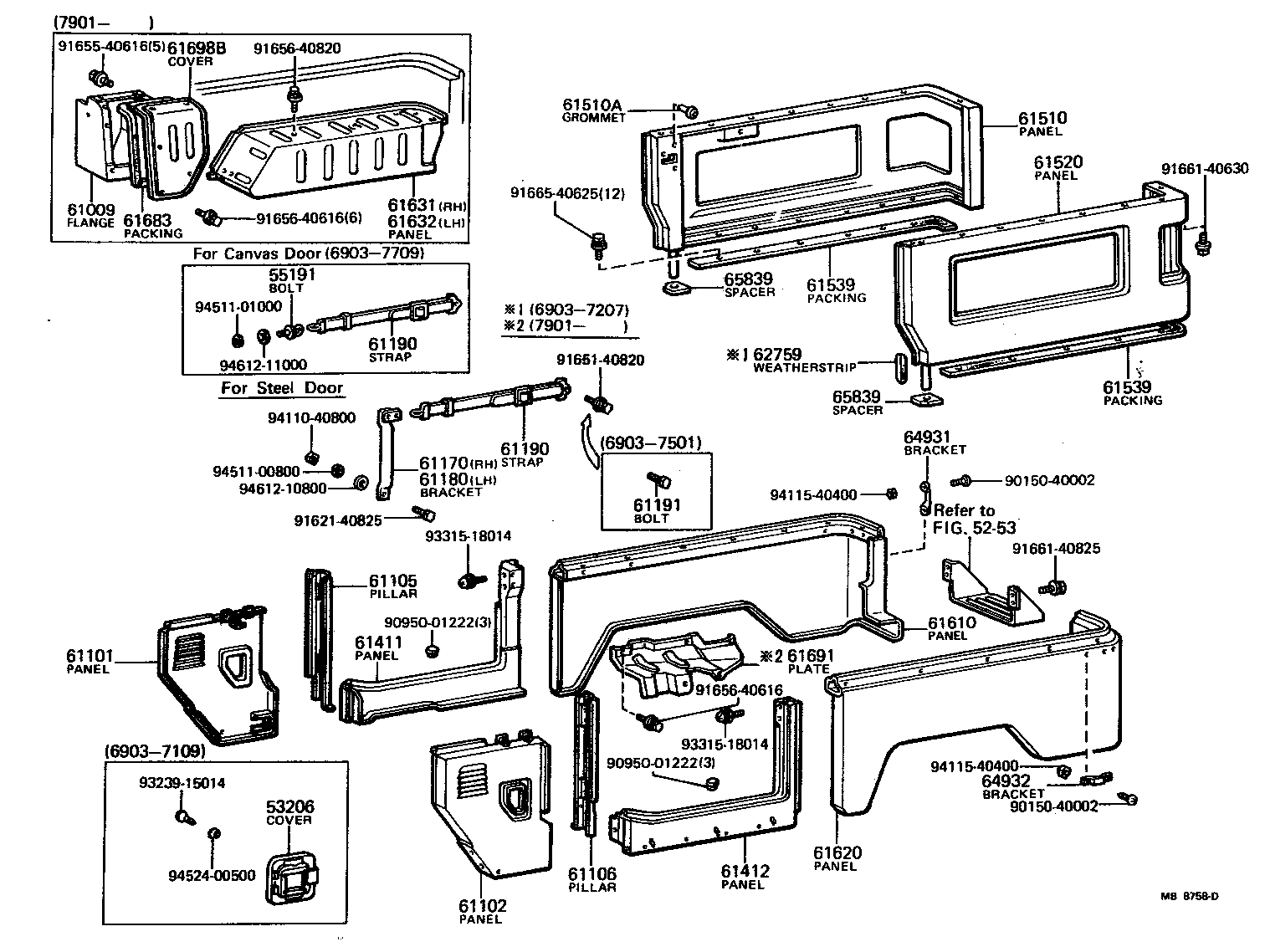  LAND CRUISER 40 55 |  SIDE MEMBER