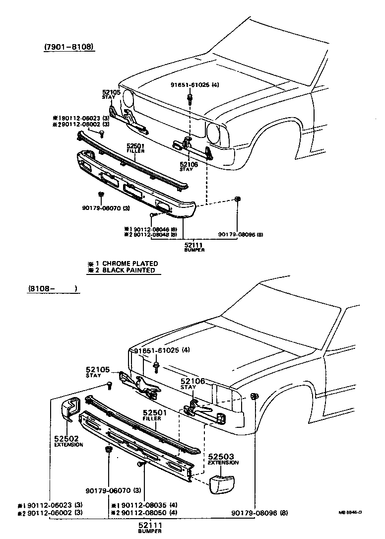  PICKUP |  FRONT BUMPER BUMPER STAY