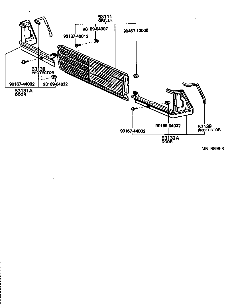  CRESSIDA |  RADIATOR GRILLE