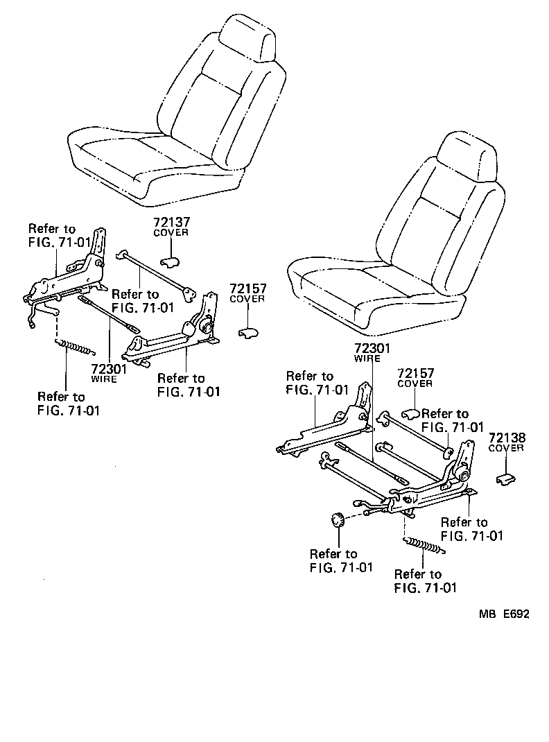  CAMRY |  SEAT TRUCK