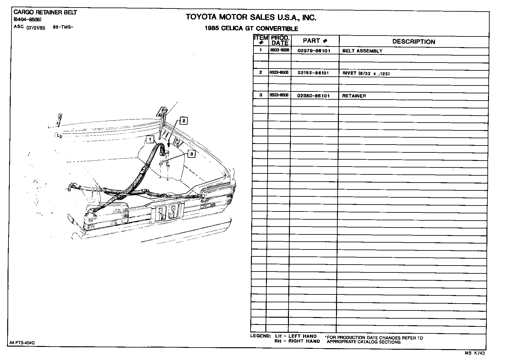  CELICA |  CELICA CONVERTIBLE PARTS