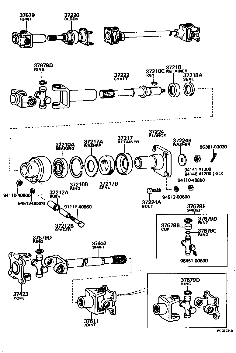  LAND CRUISER 40 55 |  DRIVE SHAFT