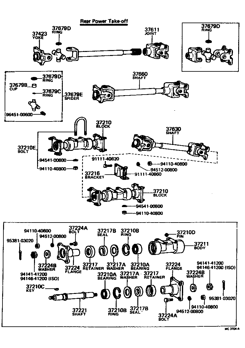  LAND CRUISER 40 55 |  DRIVE SHAFT